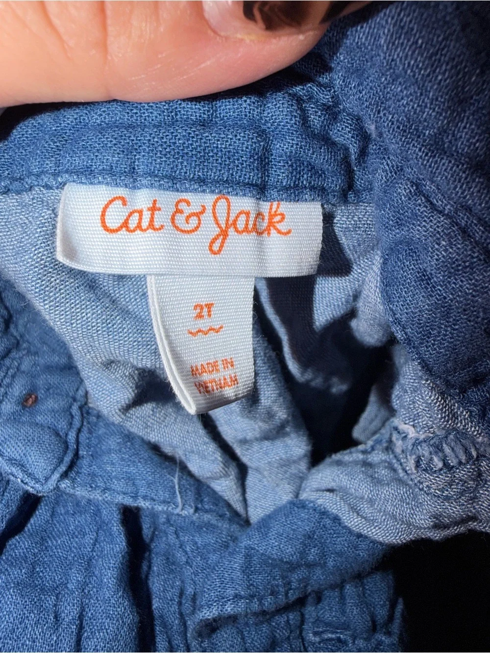 Cat & Jack Blue Short-Sleeve shirt and matching shorts